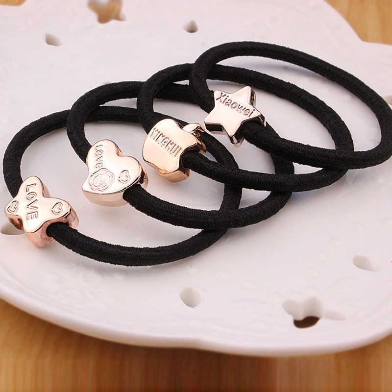 Thun buộc tóc cột tóc nhiều hình