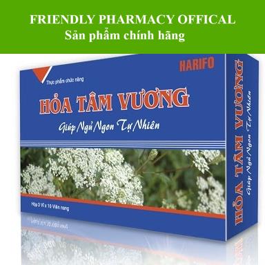 Hỏa Tâm Vương - Giúp tư âm dưỡng huyết, bổ tâm, an thần, hỗ trợ giấc ngủ sâu giấc (20 viên)