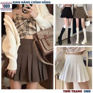 Chân váy tennis ngắn xếp ly cạp cao dáng xòe thời trang nữ hàng cao cấp -PHƯƠNG VŨ 1989