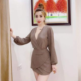 Đầm nhũ kim tuyến