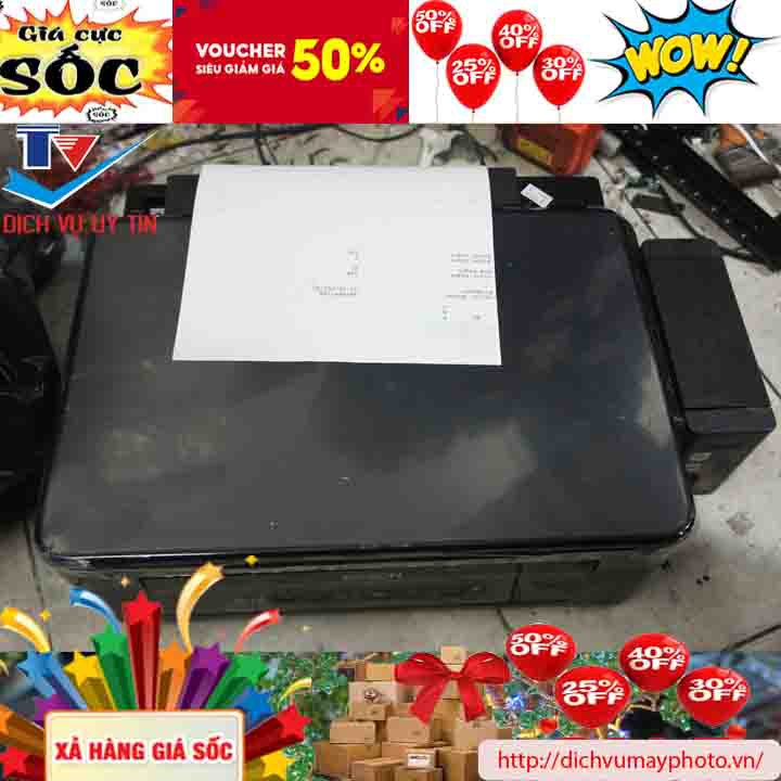 Máy in phun màu A4 cũ Epson L405 hàng đã qua sử dụng đa năng in wifi Scan photocopy in đen trắng in màu bảo hành INECO