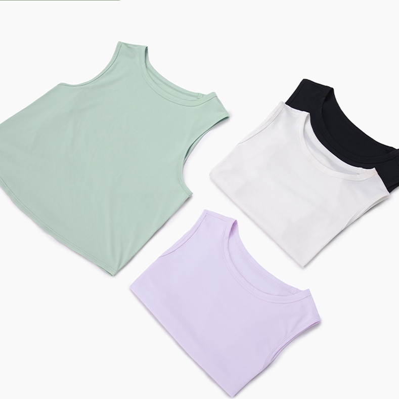 Áo thun croptop thể thao AIRACTIVE LEISURE sát nách phong cách năng động dành cho nữ