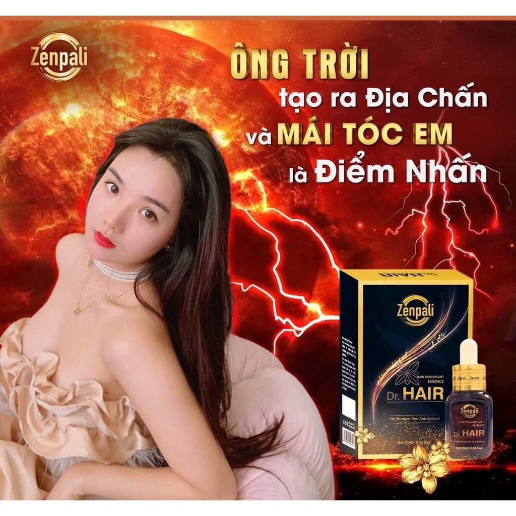 Thuốc mọc tóc Dr.hair Tinh chất kích thích mọc tóc dài mi lông mày Dr Hair Zenpali