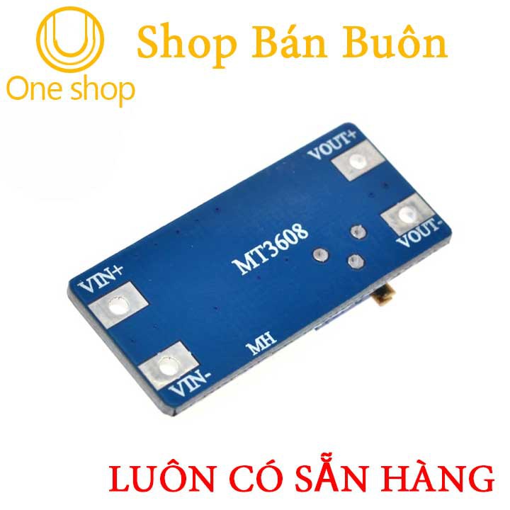 Module Tăng Áp BOOST DC-DC 2-24VDC 2A MT3608 Chất Lượng