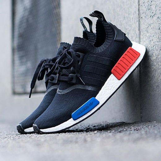GIÀY THỂ THAO NMD Runner PK BLACK WHITE RED BLUE SNEAKER HOT | BigBuy360 - bigbuy360.vn