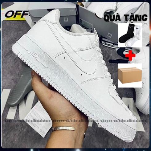Giày_Nike Air Force 1 , Giày AF1 Trắng Đế Air Cao Cấp Đủ Size Nam Nữ Full Box Bill Hot Trend JP