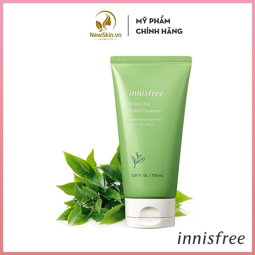Sữa Rửa Mặt Chiết Xuất Từ Trà Xanh Innisfree Green Tea Foam Cleanser 150ml