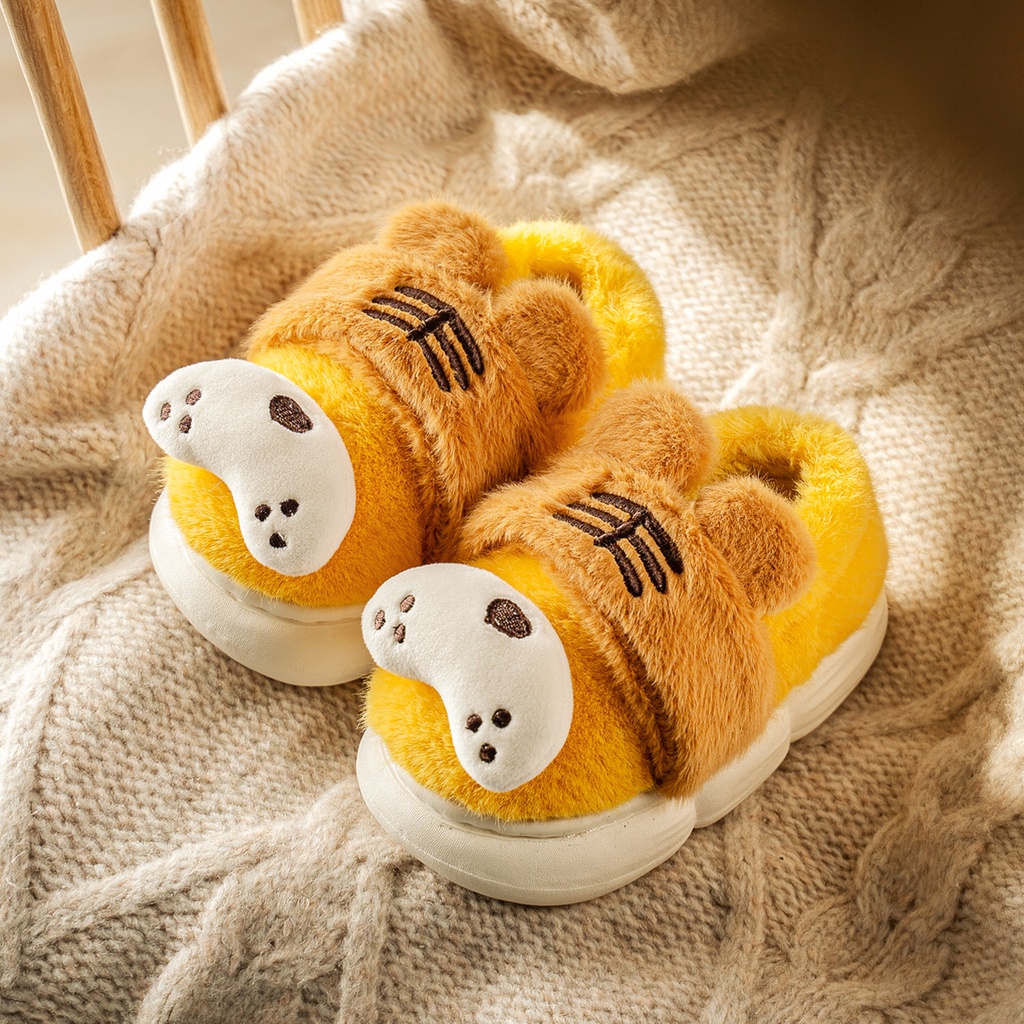 Dép bông đi trong nhà CHEERFUL MARIO thời trang mùa đông cho trẻ em