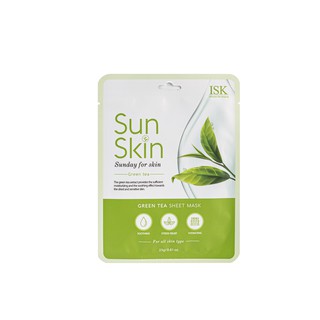Mặt nạ Trà Xanh ISK  SUNSKIN GREEN TEA SHEET MASK