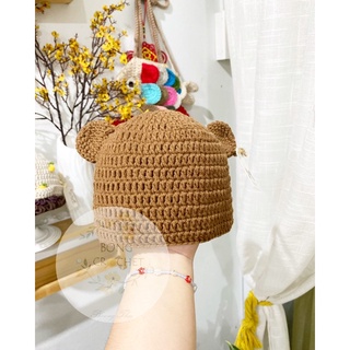 Mũ len tai gấu 🧶🧶🧶 xinh cho bé yêu 🌵🌵🌵