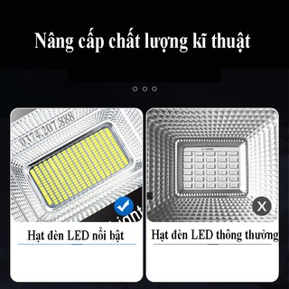 Đèn led pha năng lượng mặt trời 100w BABA [Den Nang Luong Mat Troi]