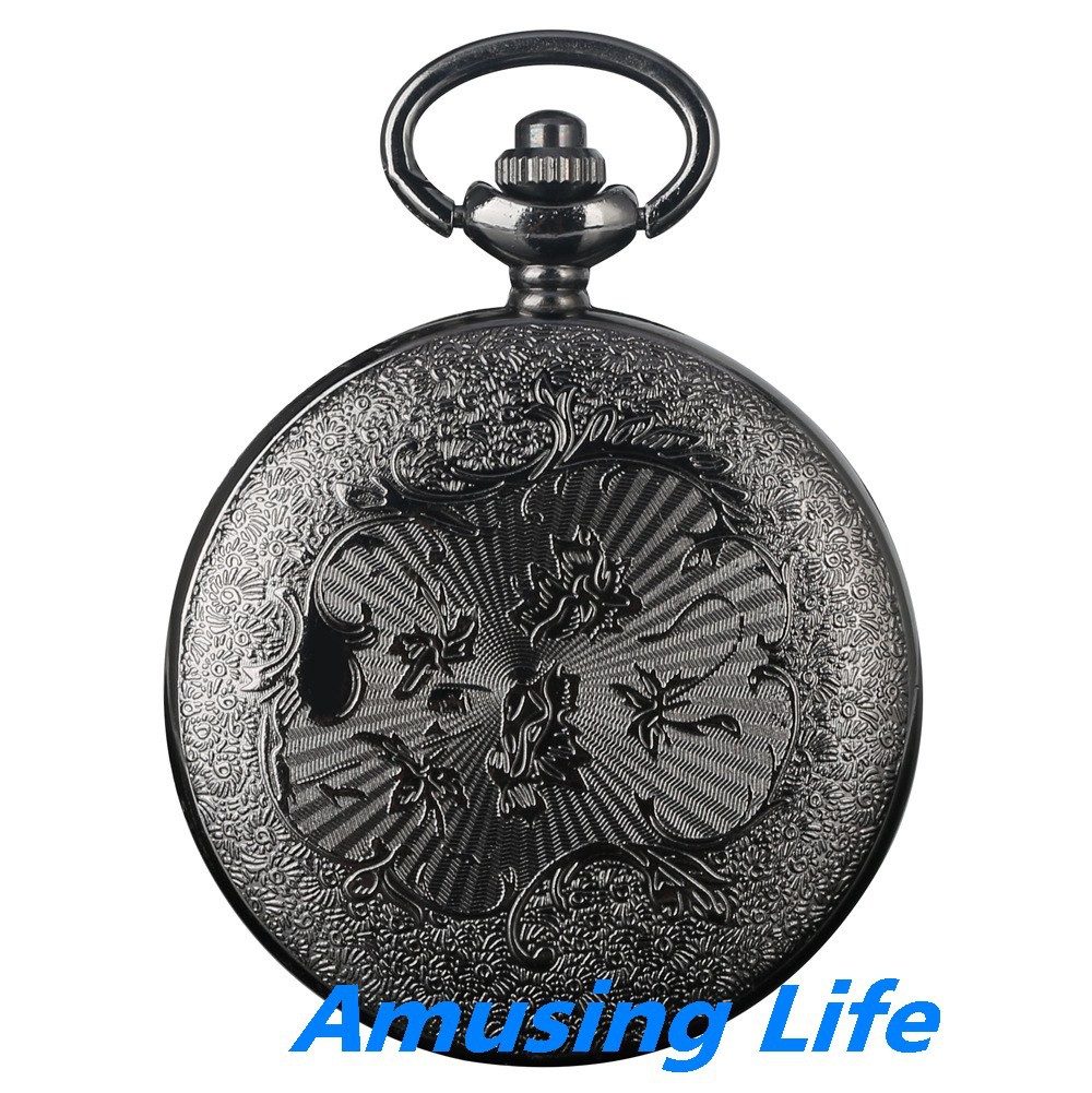 Quartz Pocket Watch Nhà Sản Xuất Bán Buôn Retro Dập Nổi Hogwarts Trường Học Phép Thuật Tưởng Niệm Đồng Hồ Bỏ Túi Harry P