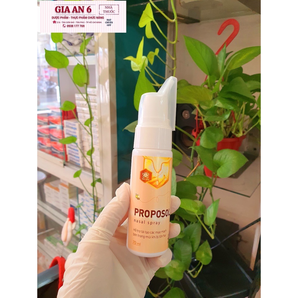 XỊT MŨI PROPOSOL  viêm mũi, hắc xì, sổ mũi, nghẹt mũi