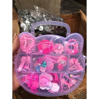 HỘP BUỘC TÓC KITTY BÉ GÁI [ Kho sỉ ]