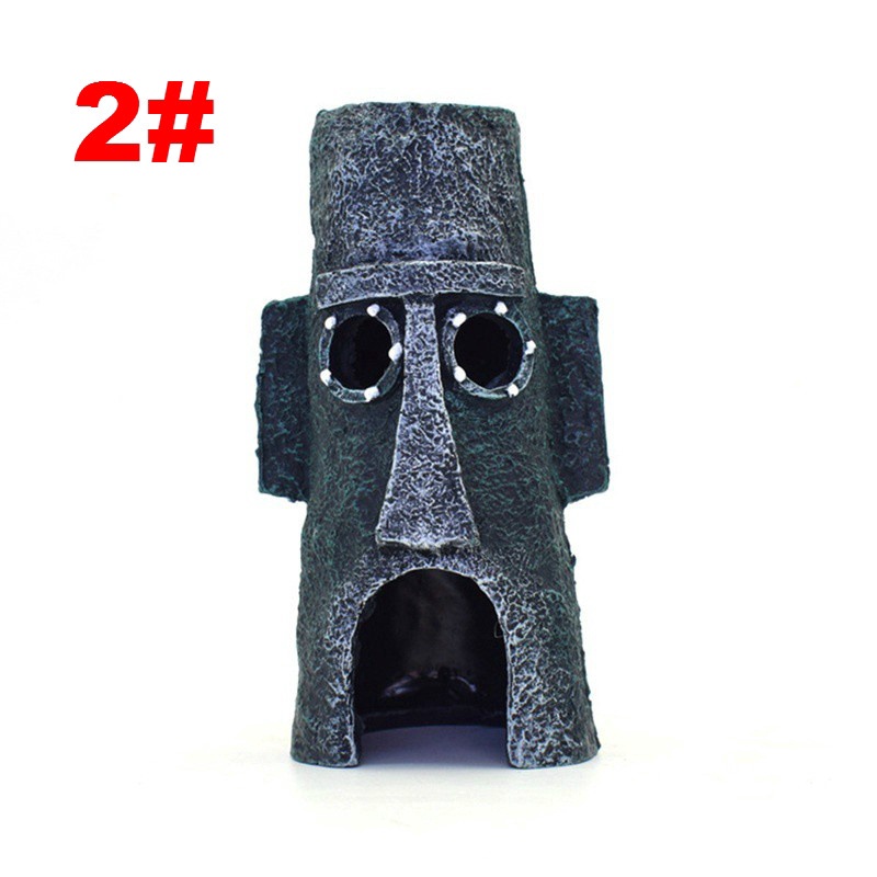 Ngôi Nhà Hoạt Hình SpongeBob Trang Trí Bể Cá