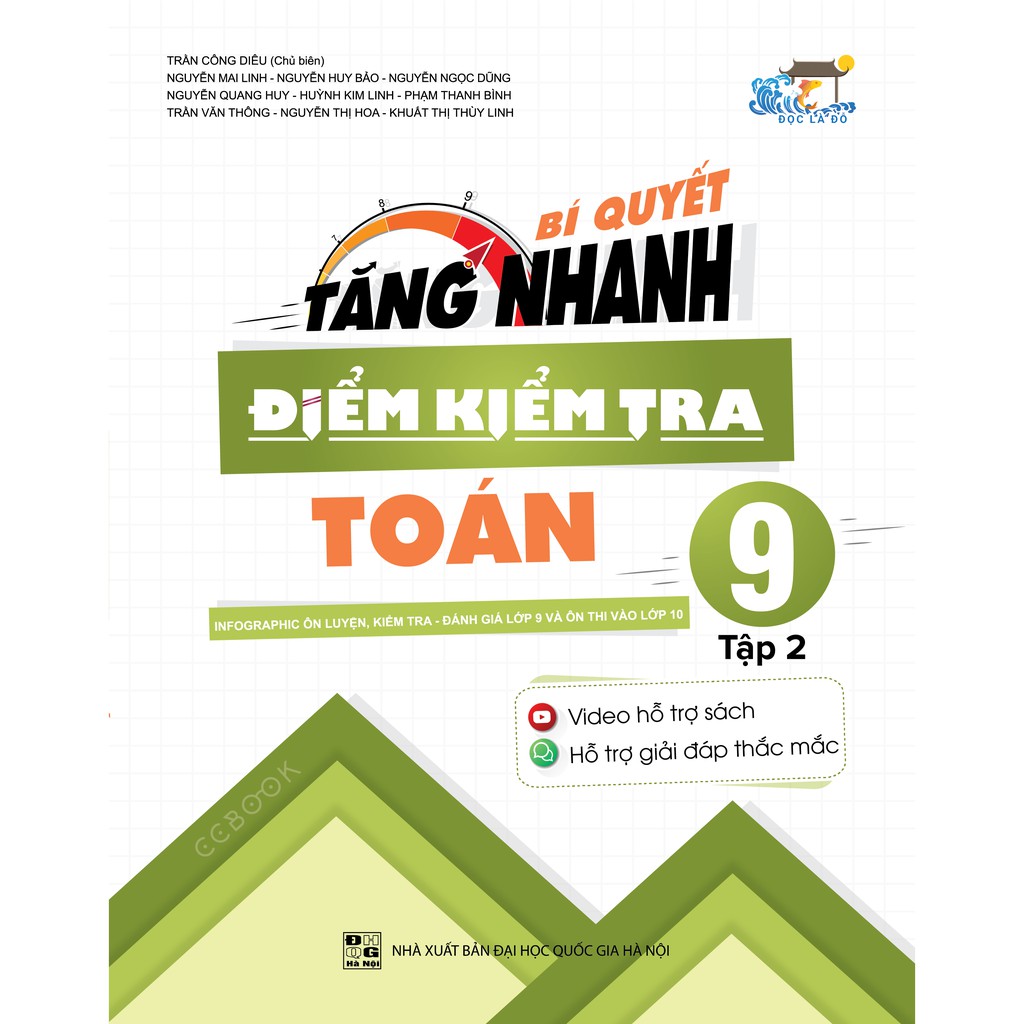 Sách - Combo Bí quyết tăng nhanh điểm kiểm tra Toán - Ngữ văn - Tiếng Anh lớp 9 (5 cuốn)