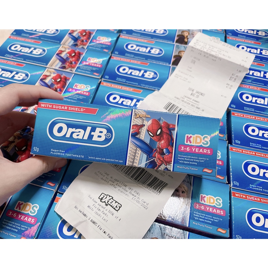 Kem đánh răng cho bé Oral B - Hàng nội địa Úc