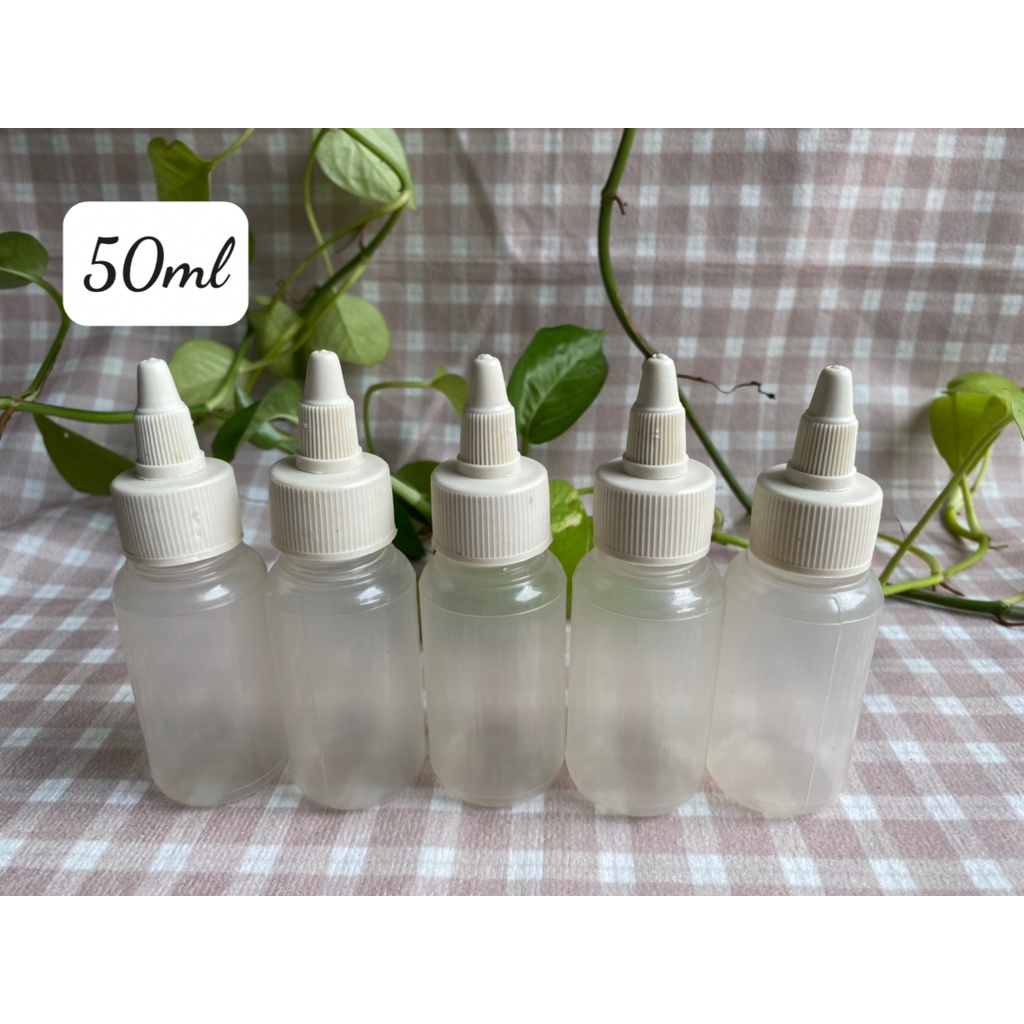 Combo 100 Bộ Chai nhựa nhỏ giọt 50ml/100ML NÚT NHỌN NHỎ GIỌT MỀM DẺO