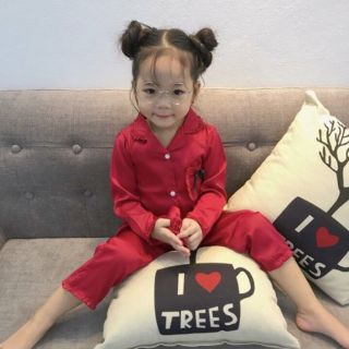 Combo sỉ bộ lụa bé gái nó