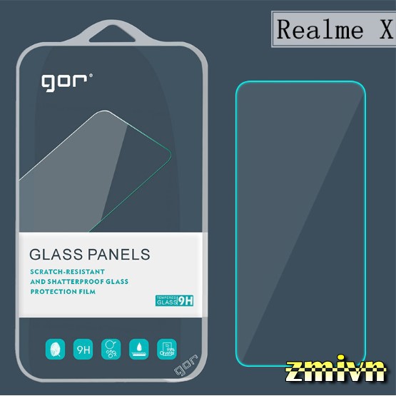 Cường Lực Gor  Realme Q Q2 Q2 pro Q3 Realme 5 pro  Realme 3 pro x2 Realme 5/x2 pro  Realme  8/ 8 pro