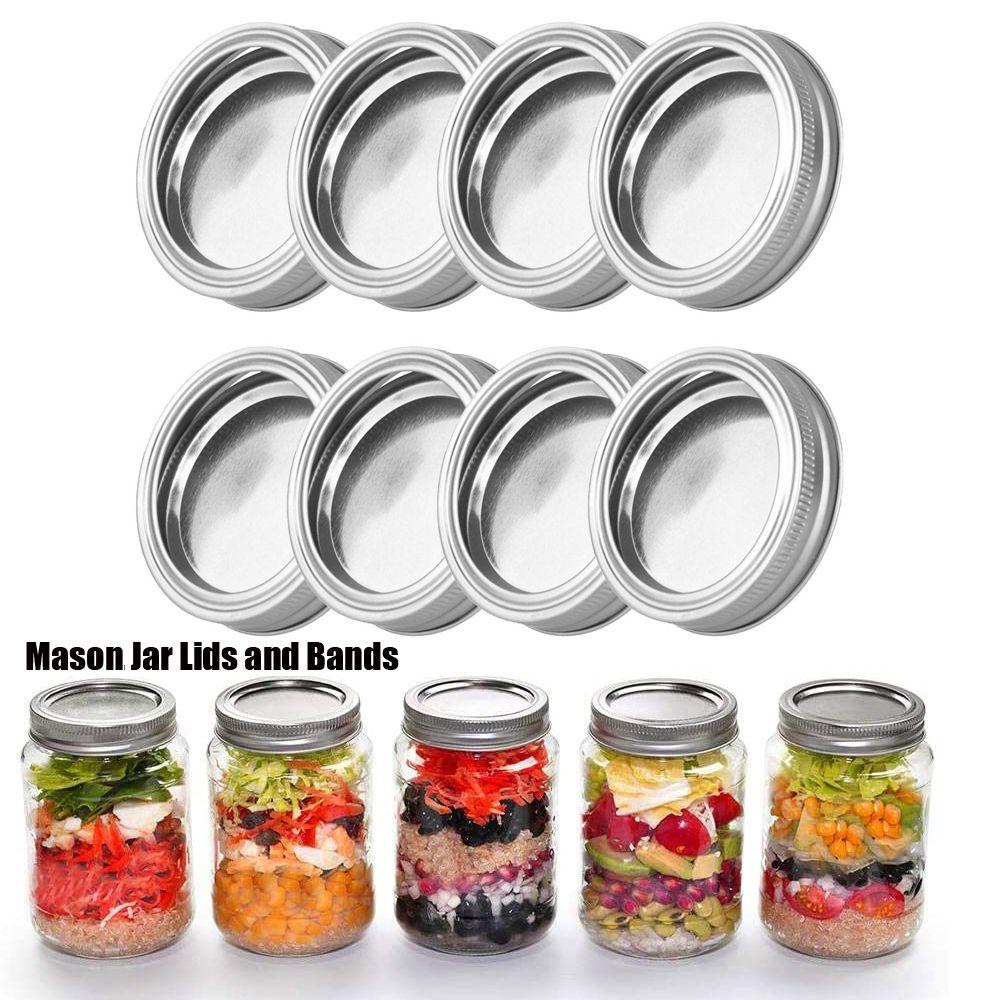 LEISURE Set 10 / 20 Nắp Đậy Chai Lọ Bằng Thiếc Miệng Rộng Tiện Dụng