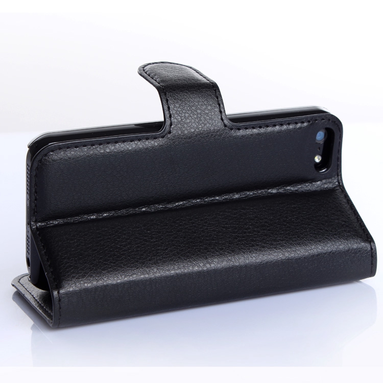 Ốp lưng da PU kèm ngăn đựng thẻ dành cho điện thoại Iphone 4/4S 5C 5S/5E | BigBuy360 - bigbuy360.vn