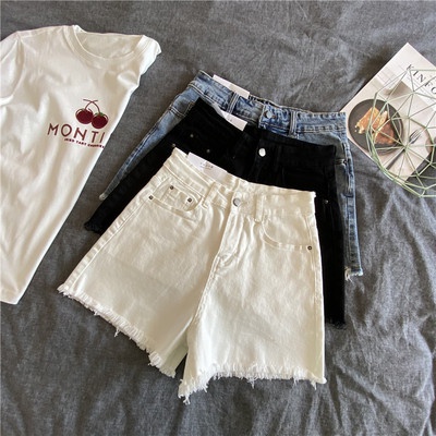 Quần shorts kaki tua rua lưng cao tôn dáng | BigBuy360 - bigbuy360.vn