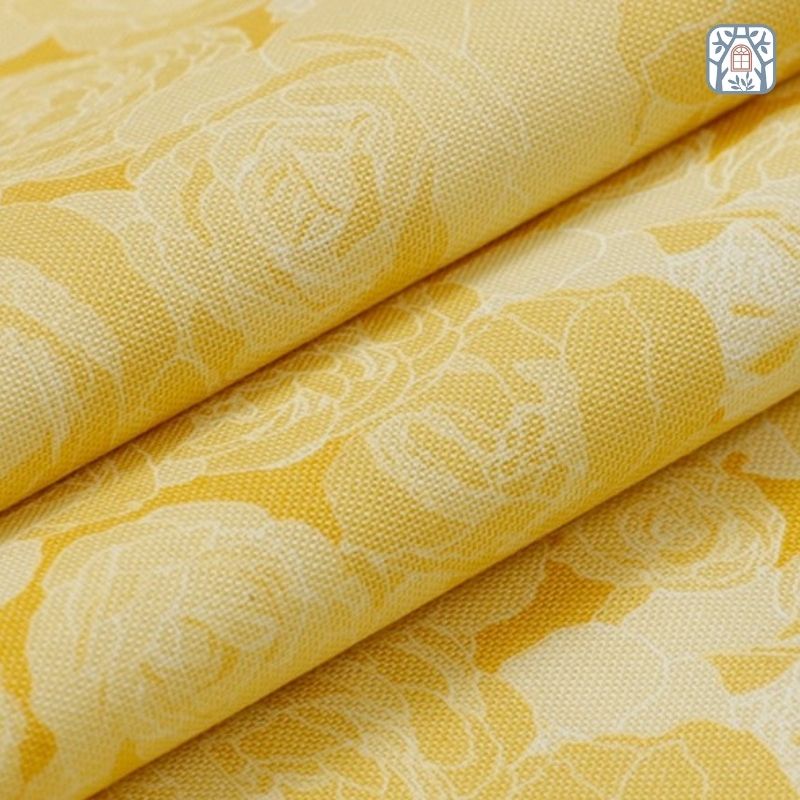 JSH-20  Vải cotton 100% tự nhiên🍒JSH🍒khổ vải 110cm, HOA HỒNG NỔI JSH 20 - vải đẹp handmade, quilt, may vá