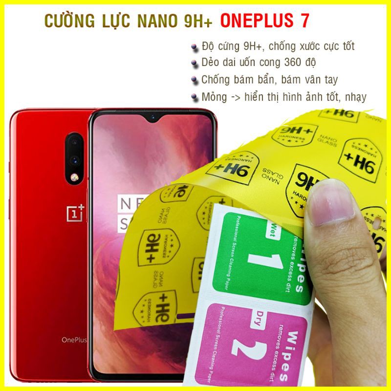 Dán cường lực dẻo nano OnePlus 7