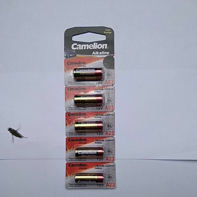 Pin Camelion A23 cho remote cửa cuốn, remote trigger