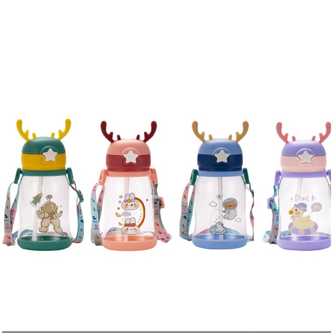 Bình nước 600ml hình tuần lộc đáng yêu BAG U BNTUANLOC65