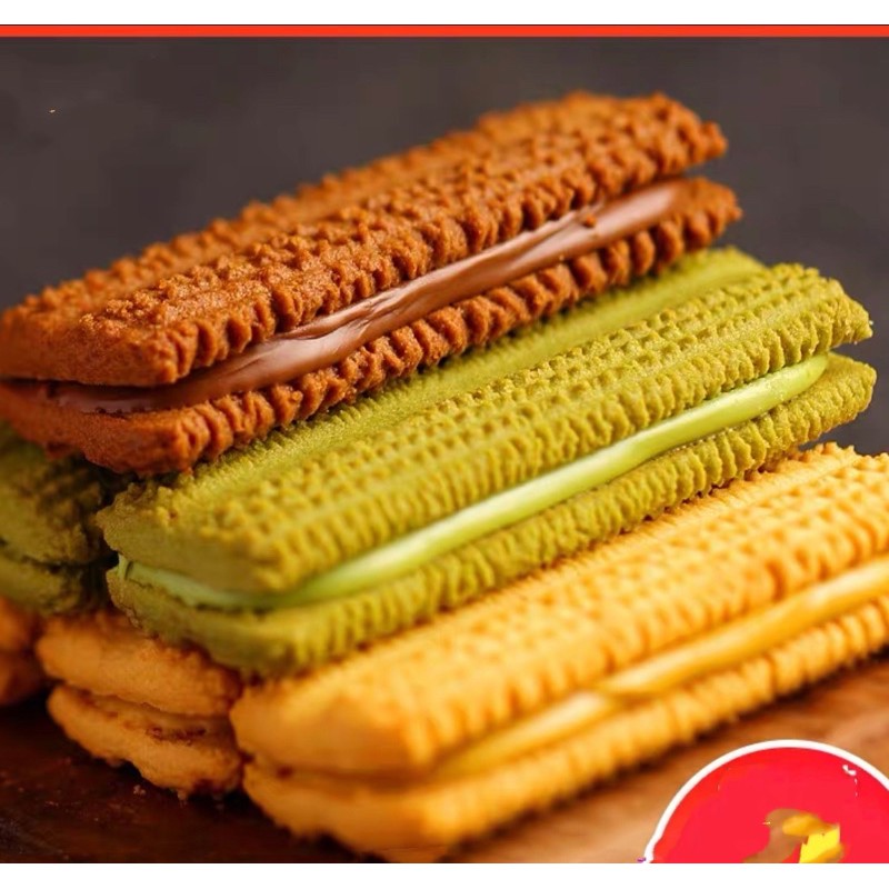 Bánh quy xốp kẹp kem Magree 6 vị đài loan