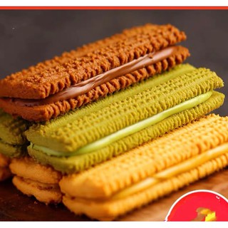 Bánh quy xốp kẹp kem Magree 6 vị đài loan