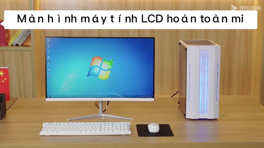 Màn hình máy tính cong HD 1080P 24inch, 75hz Hàng triệu màu sắc hiển thị lọc ánh sáng không nhấp nháy hỗ trợ treo tường | BigBuy360 - bigbuy360.vn