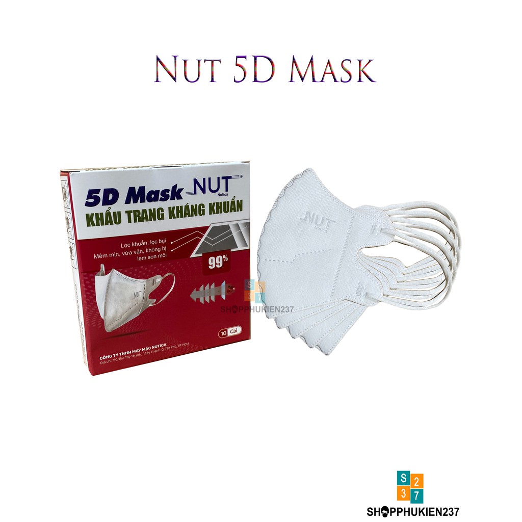 Khẩu Trang 3D Mask Katavi VinMask Dập Công Nghệ Nhật Có Size Bé Và Người Lớn Hộp 10 Cái | BigBuy360 - bigbuy360.vn