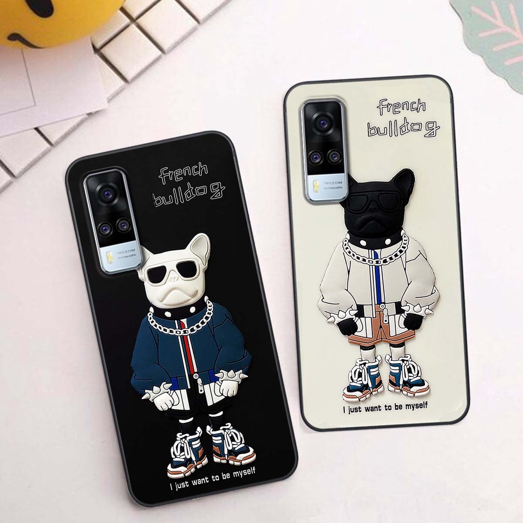 Ốp Vivo Y51 2020 trái tim, thời trang, thể thao, ốp viền dẻo đẹp