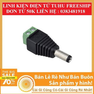 Cặp Jack DC Nguồn 5.5x 2.1mm Đực+ Cái