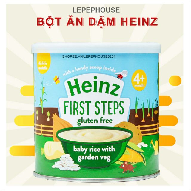 BỘT ĂN DẶM HEINZ 4M -7M