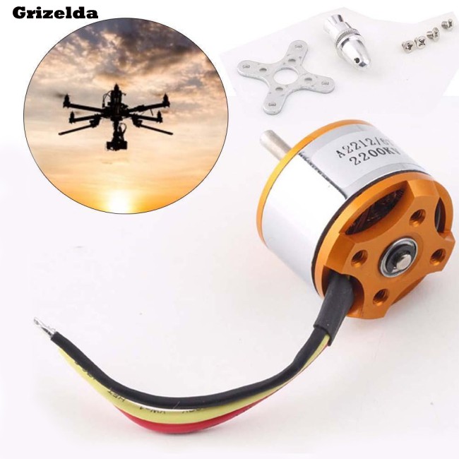 RC 2212/2200KV Brushless Motor for RC Plane Aircraft Helicopter