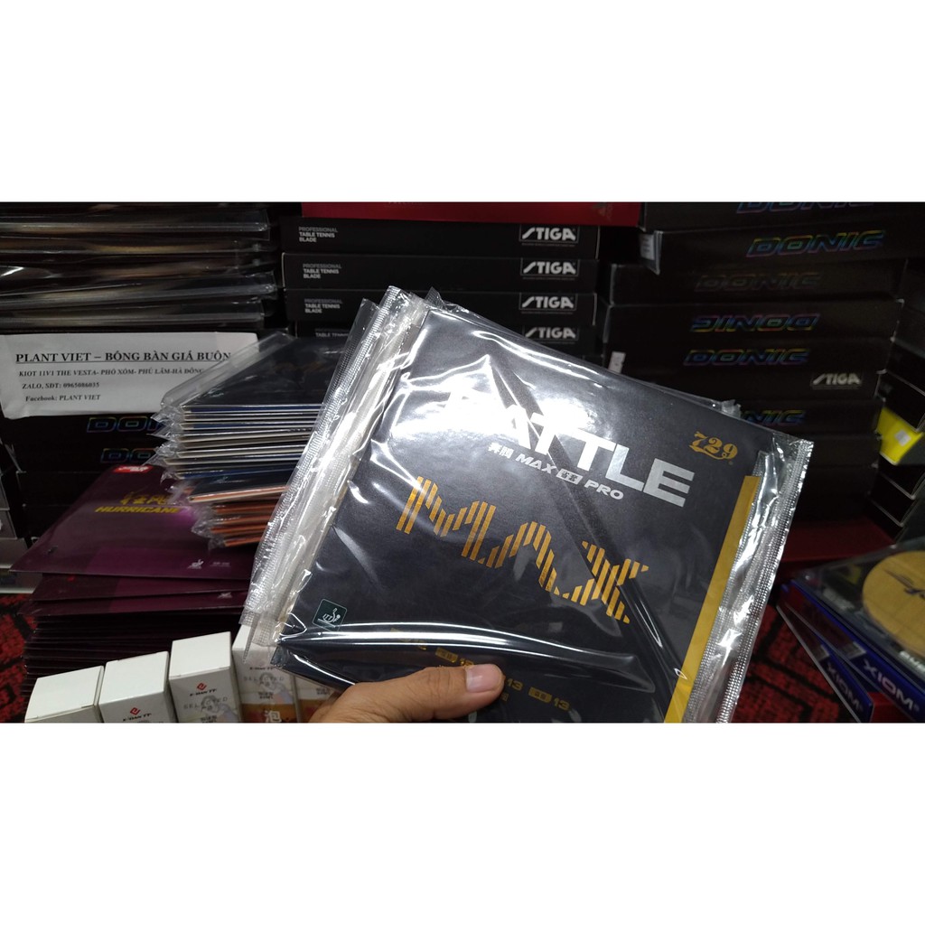 MẶT VỢT BÓNG BÀN 729 BATTLE MAX CHÍNH HÃNG