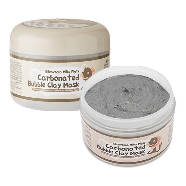 Mặt Nạ Thải Độc Khử Chì Bì Heo Carbonated Bubble Clay Mask - Hàng chuẩn nội địa trung - Hủ 100g