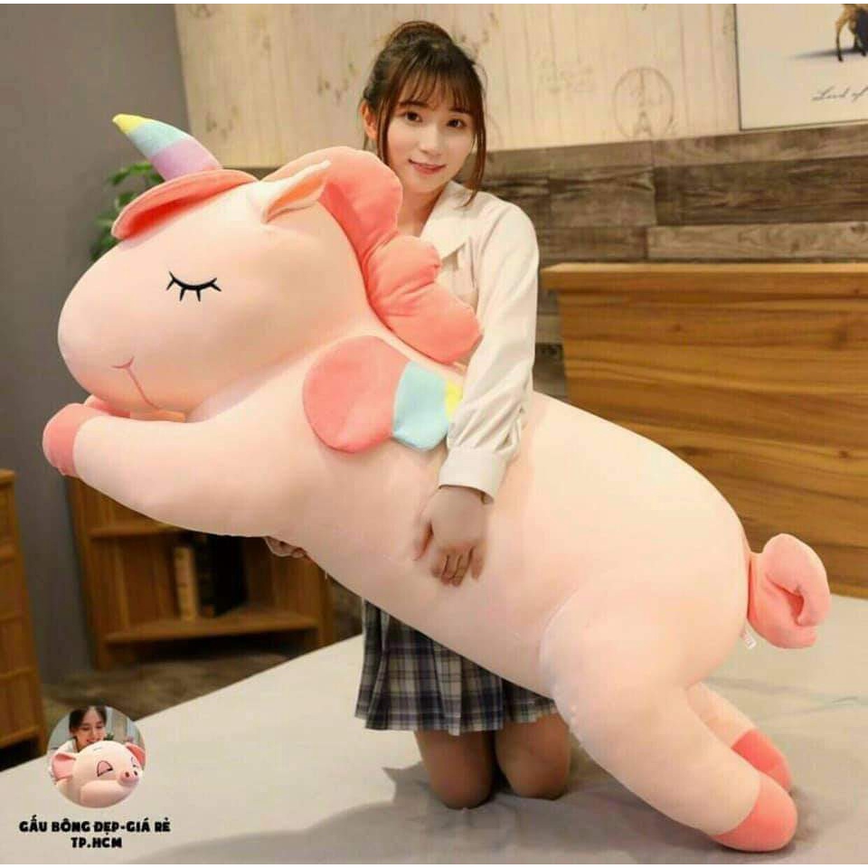 gấu bông ngựa pony dễ thương Bông mềm mịn chất đẹp