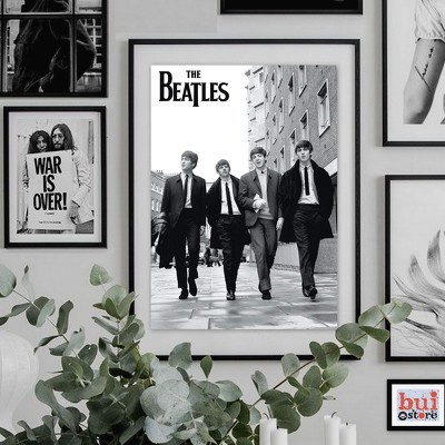 Poster rock band The Beatles 01  cỡ A3 chất dày đẹp áp phích dán tường lồng khung trang trí nhà cửa quán cafe rock shop