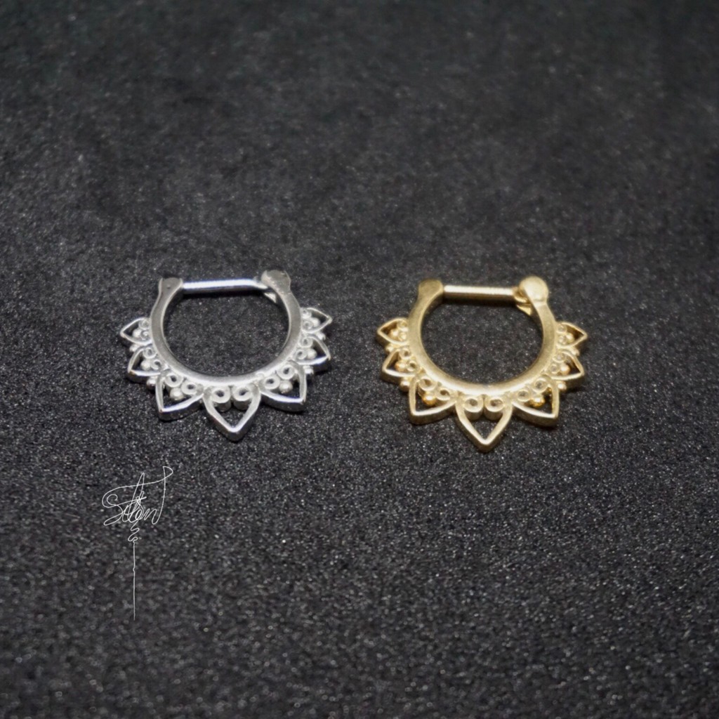 Khuyên mũi ( septum) Bông mũi thép y tế