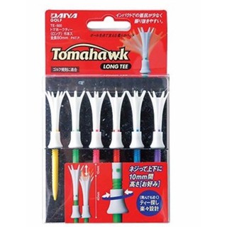 BỘ 6 TEE GOLF TOMAHAWK NHẬT BẢN 80mm