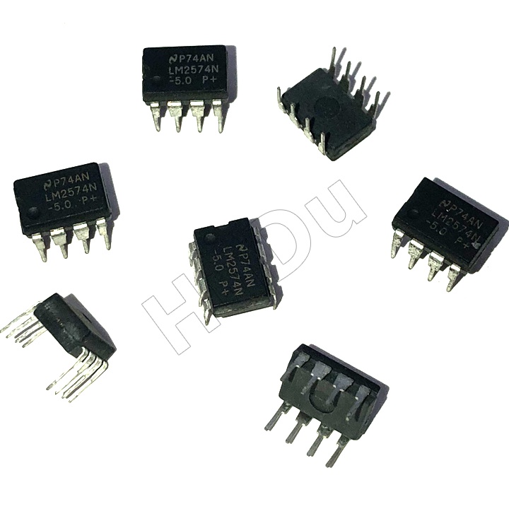 Combo 2 Con LM2574N LM2574 ADJ DIP-8 ic nguồn chân cắm mới chính hãng