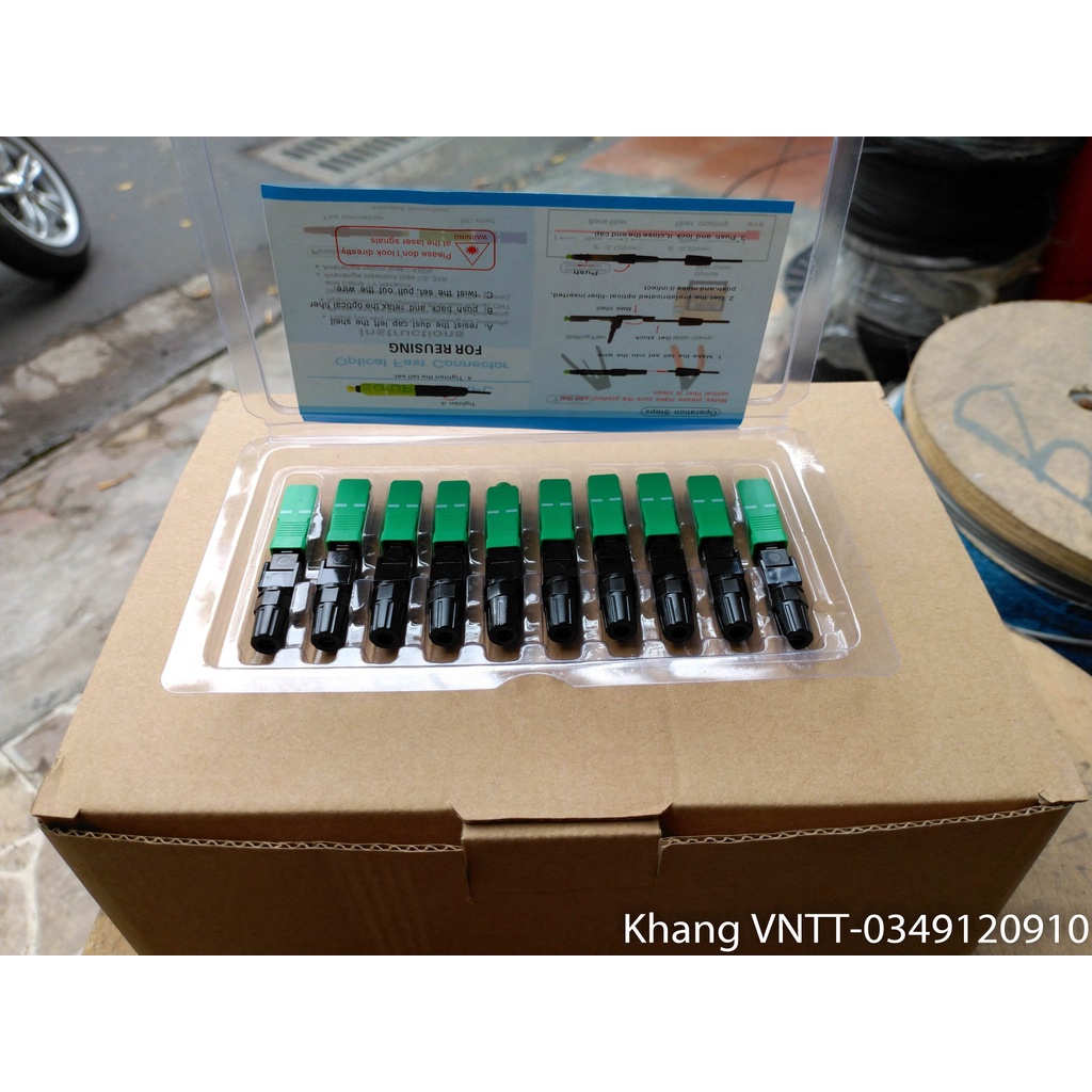 Fastconnector chuẩn SC/APC, SC/UPC