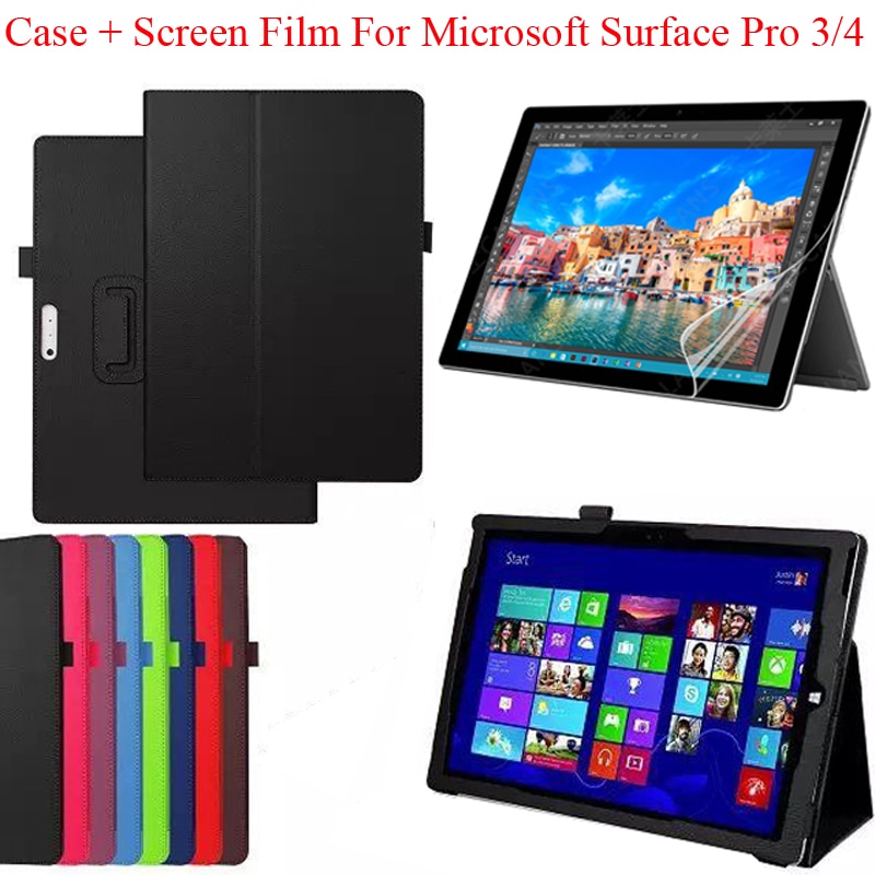 Bao da chống sốc cho máy tính bảng Microsoft Surface Pro 3 / 4 / 5 / 6 / 7 Screen Film Guard For Surface Pro4 Pro 3 pro 7 Case