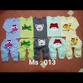 Combo 25  bộ catter dài tay cho bé