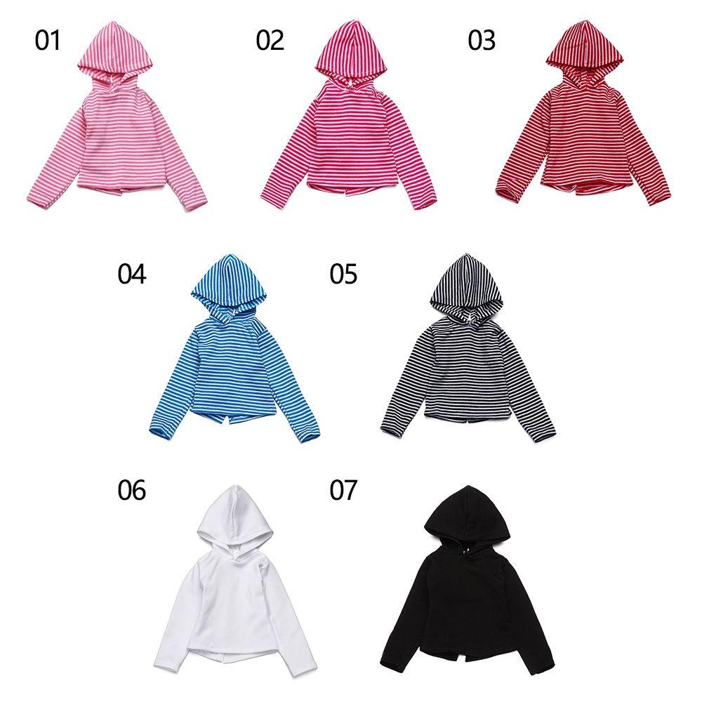 BEBETTERM Áo Hoodie Họa Tiết Kẻ Sọc Bằng Vải Cotton Thời Trang Dễ Thương Cho Bé